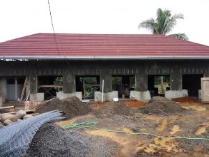 Tahap Pembangunan Asrama Putra